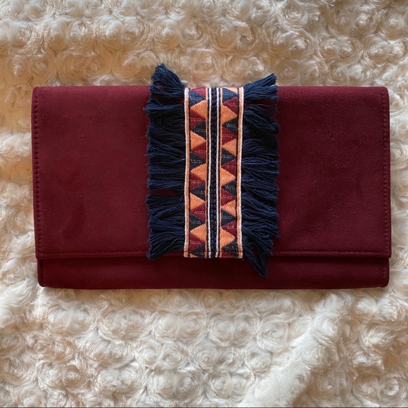 NWT Rada Embroidered Boho Clutch - Picture 3 of 10